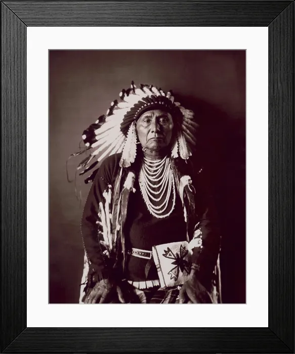 Framed Print : Chief Joseph of the Wallowa tribe of the Nez Perce Indians Framed Print : Chief Joseph of the Wallowa tribe of the Nez Perce Indians