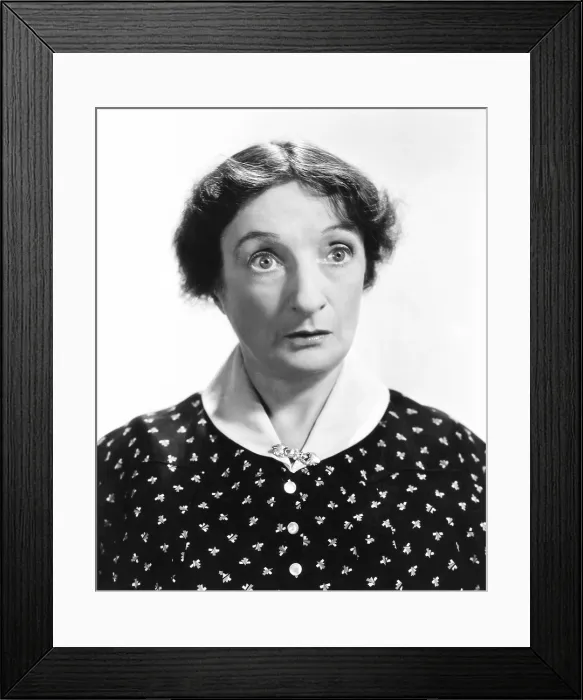 Framed Print : IT ALL CAME TRUE, Una O'Connor, 1940