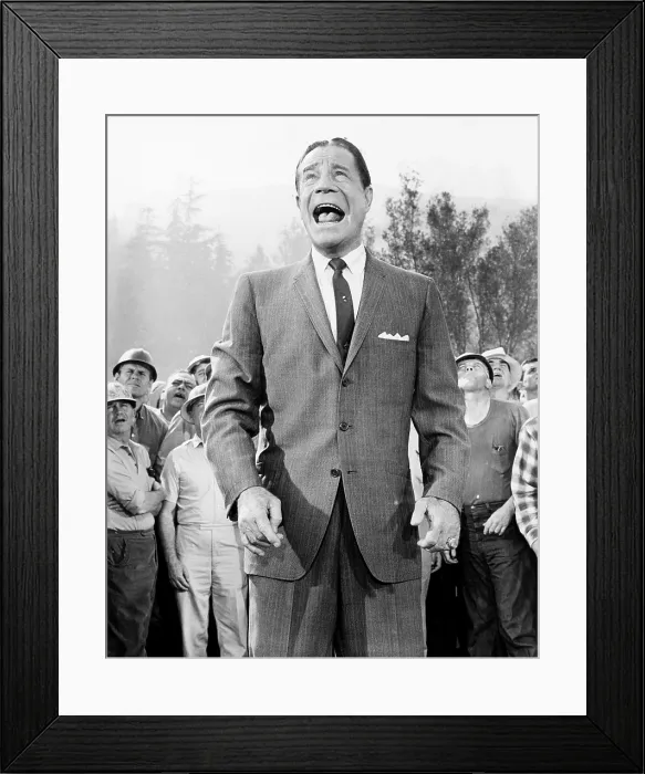 Framed Print : IT'S A MAD MAD MAD MAD WORLD, Joe E. Brown, 1963