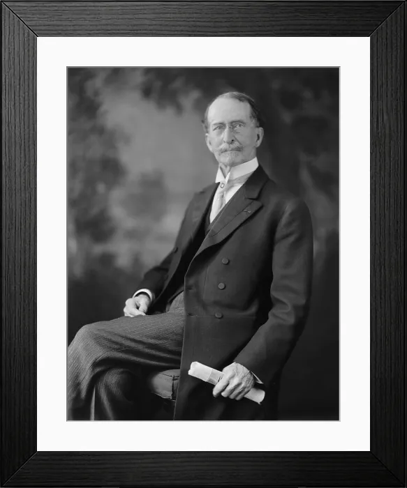 Framed Print : Edward Miner Gallaudet was the president of Gallaudet College for the deaf from 1864-1910. He followed his father, Rev Framed Print : Edward Miner Gallaudet was the president of Gallaudet College for the deaf from 1864-1910. He followed his father, Rev