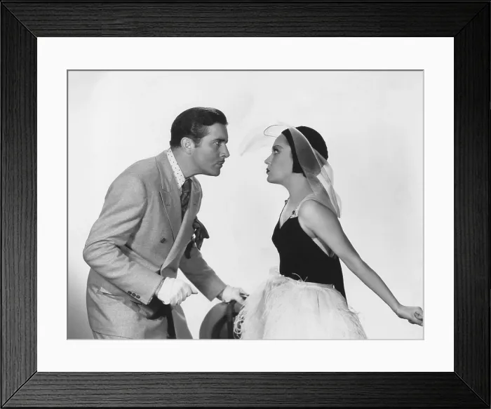 Framed Print : MUSIC IN THE AIR, from left: John Boles, Gloria Swanson, 1934, TM & Copyright 20th Century Fox Film Corp. / courtesy Everett Collection