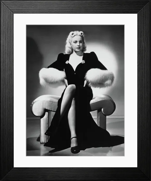 Framed Print : THE GREAT PROFILE, Mary Beth Hughes, 1940, TM & Copyright 20th Century Fox Film Corp. / courtesy Everett Collection