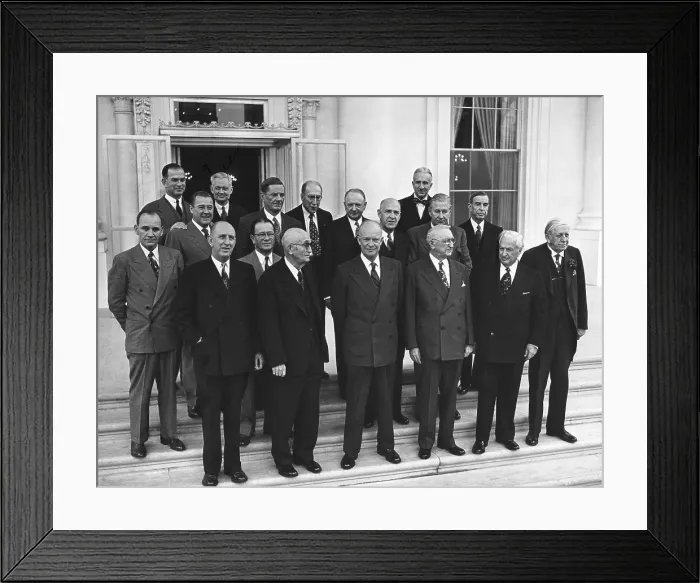 Framed Print : The President gave a luncheon for a group of Senators at the White House, Thursday, Feb. 19, 1953 Framed Print : The President gave a luncheon for a group of Senators at the White House, Thursday, Feb. 19, 1953