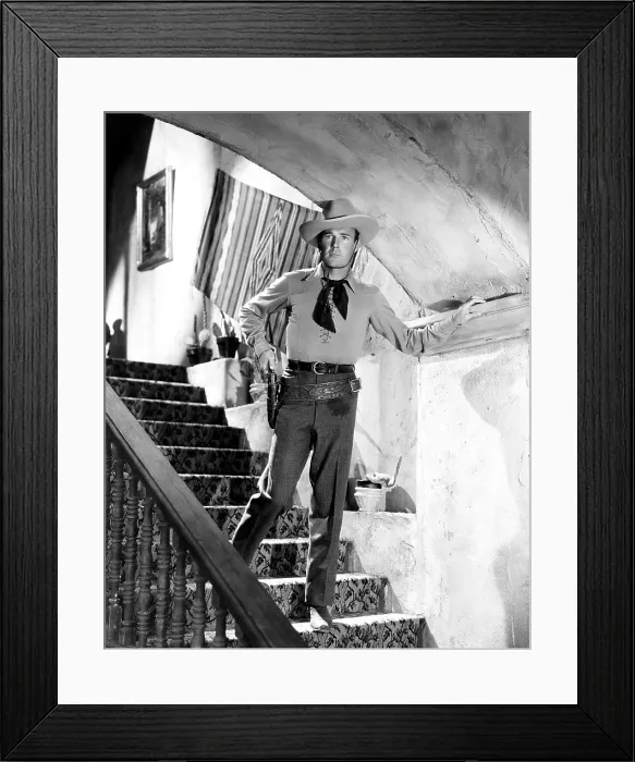 Framed Print : HOME ON THE RANGE, Randolph Scott, 1935