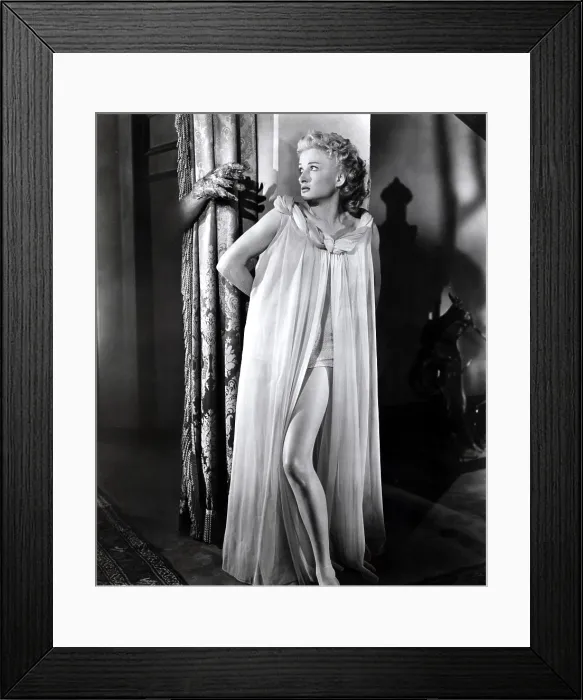 Framed Print : HOUSE ON HAUNTED HILL. Carol Ohmart, 1959