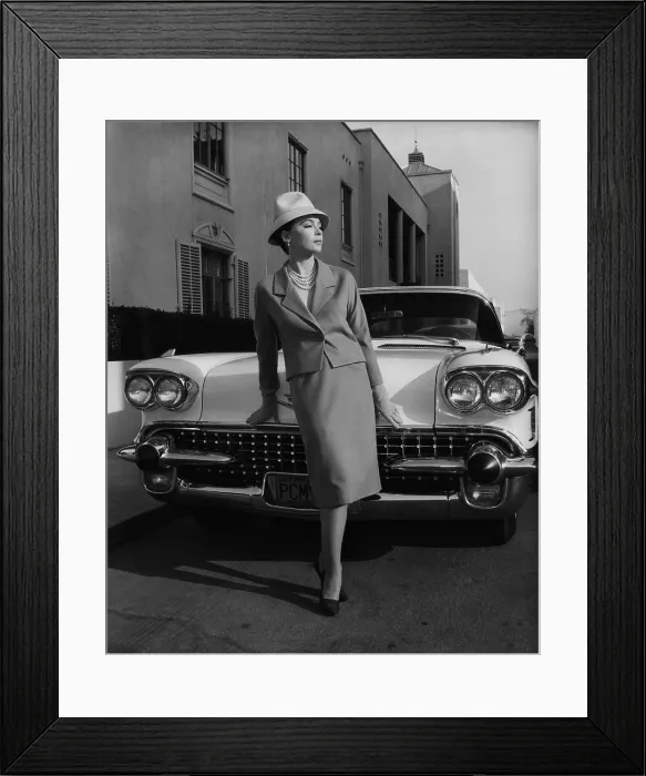 Framed Print : THE MAN WHO UNDERSTOOD WOMEN, Leslie Caron, in costume by Charles Le Maire, 1959, TM and Copyright 20th Century-Fox Film Corp. All Rights Reserved