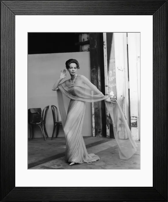 Framed Print : THE MAN WHO UNDERSTOOD WOMEN, Leslie Caron, in costume by Charles Le Maire, 1959, TM and Copyright 20th Century-Fox Film Corp. All Rights Reserved