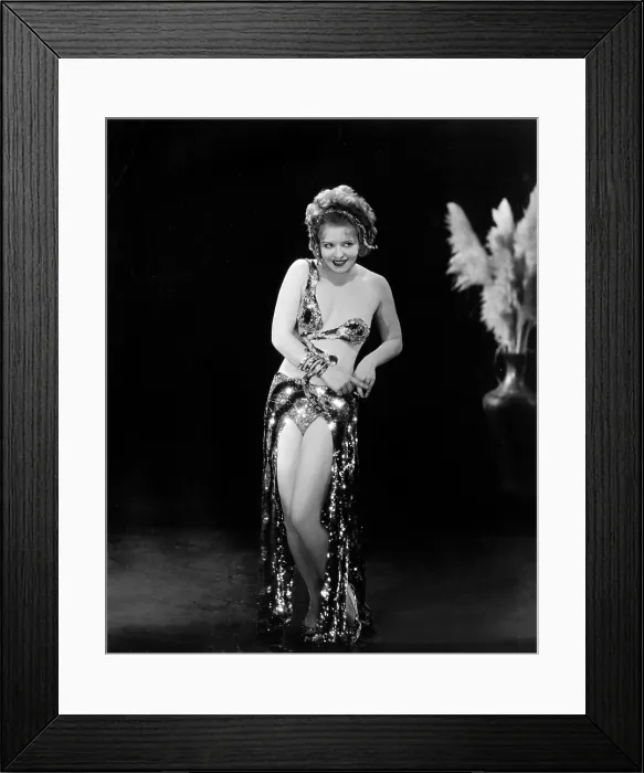 Framed Print : HOOP-LA, (aka HOOPLA), Clara Bow, 1933, TM and copyright 20th Century Fox Film Corp. All rights reserved  /  Courtesy: Everett Collection