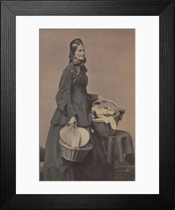 Framed Print : Almira Fales was a philanthropist and Union nurse during the US Civil War. She holds baskets filled with the comforts and delicacies she distributed to soldiers Framed Print : Almira Fales was a philanthropist and Union nurse during the US Civil War. She holds baskets filled with the comforts and delicacies she distributed to soldiers
