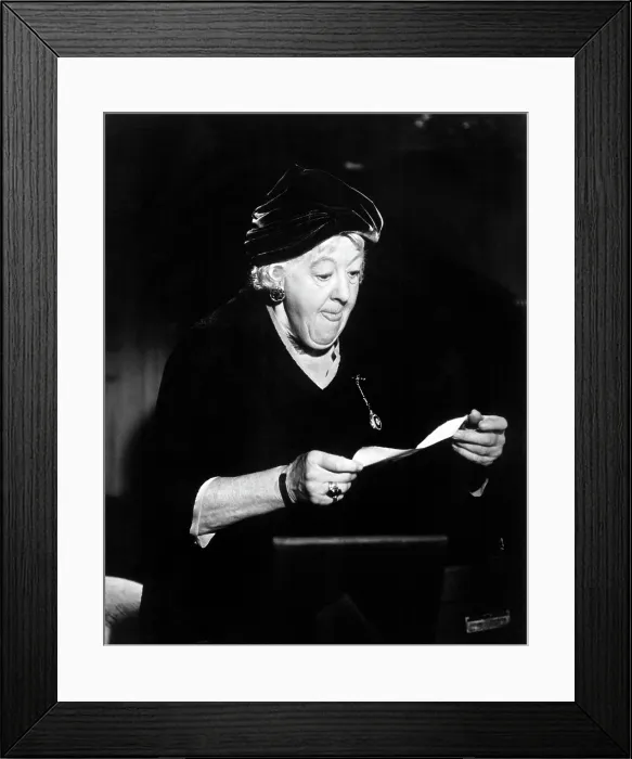 Framed Print : MURDER MOST FOUL, Margaret Rutherford, 1965 Framed Print : MURDER MOST FOUL, Margaret Rutherford, 1965