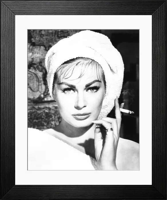 Framed Print : HOLLYWOOD OR BUST, Anita Ekberg, 1956