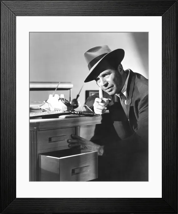 Framed Print : MURDER, MY SWEET, Dick Powell, 1944 Framed Print : MURDER, MY SWEET, Dick Powell, 1944