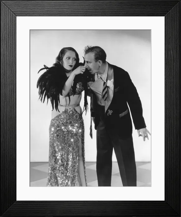 Framed Print : HOLLYWOOD PARTY, from left: Lupe Velez, Jimmy Durante, 1934