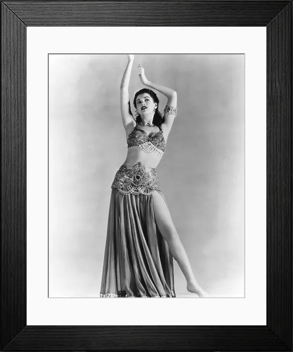 Framed Print : HOTEL SAHARA, Yvonne De Carlo, 1951