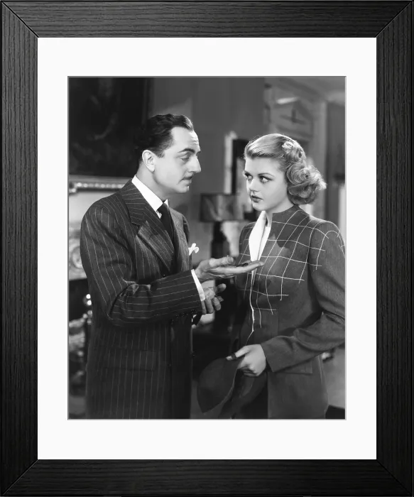 Framed Print : THE HOODLUM SAINT, from left: William Powell, Angela Lansbury, 1946