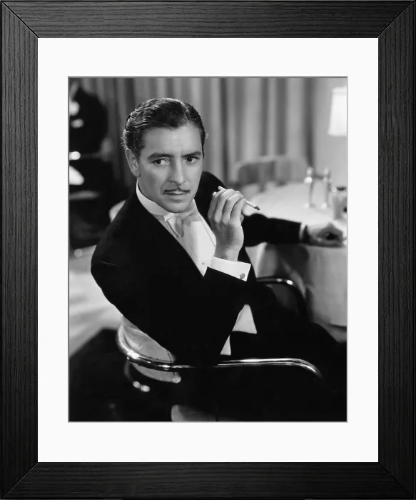 Framed Print : THE MAN WHO BROKE THE BANK AT MONTE CARLO, Ronald Colman, 1935, TM and copyright 20th Century Fox Film Corp. All rights reserved / Courtesy: Everett Collection Framed Print : THE MAN WHO BROKE THE BANK AT MONTE CARLO, Ronald Colman, 1935, TM and copyright 20th Century Fox Film Corp. All rights reserved / Courtesy: Everett Collection