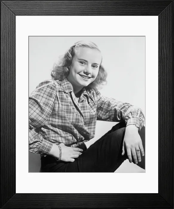 Framed Print : HOME, SWEET HOMICIDE, Peggy Ann Garner, 1946, TM & Copyright 20th Century Fox Film Corp. / courtesy Everett Collection Framed Print : HOME, SWEET HOMICIDE, Peggy Ann Garner, 1946, TM & Copyright 20th Century Fox Film Corp. / courtesy Everett Collection