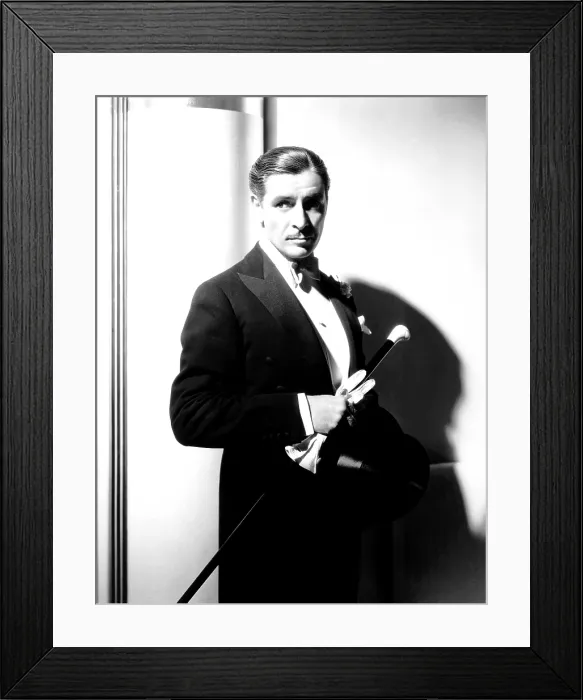 Framed Print : THE MAN WHO BROKE THE BANK AT MONTE CARLO, Ronald Colman, 1935, TM and Copyright 20th Century Fox Film Corp. All rights reserved / courtesy Everett Collection