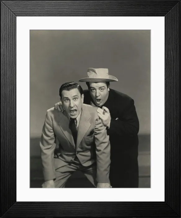 Framed Print : HOLD THAT GHOST, Bud Abbott, Lou Costello, 1941