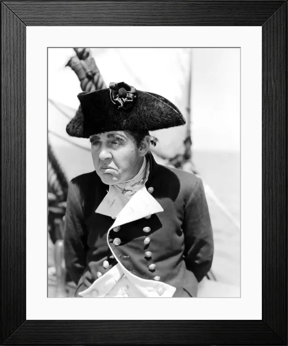 Framed Print : MUTINY ON THE BOUNTY, Charles Laughton, 1935 Framed Print : MUTINY ON THE BOUNTY, Charles Laughton, 1935