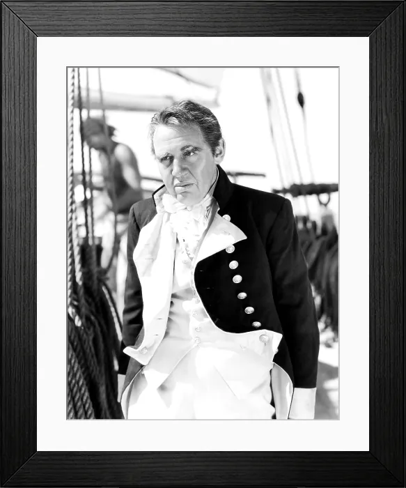 Framed Print : MUTINY ON THE BOUNTY, Charles Laughton, 1935 Framed Print : MUTINY ON THE BOUNTY, Charles Laughton, 1935