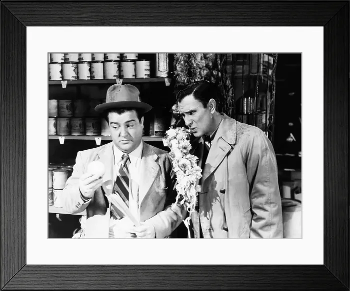 Framed Print : HOLD THAT GHOST, from left: Lou Costello, Bud Abbott, 1941 Framed Print : HOLD THAT GHOST, from left: Lou Costello, Bud Abbott, 1941