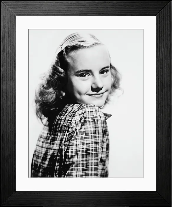 Framed Print : HOME, SWEET HOMICIDE, Peggy Ann Garner, 1946, TM & Copyright 20th Century Fox Film Corp. / courtesy Everett Collection