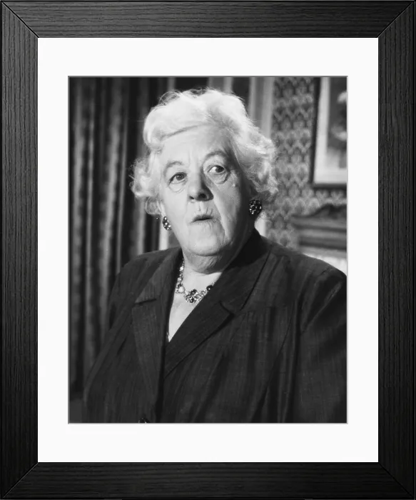 Framed Print : MURDER, SHE SAID, Margaret Rutherford, 1961