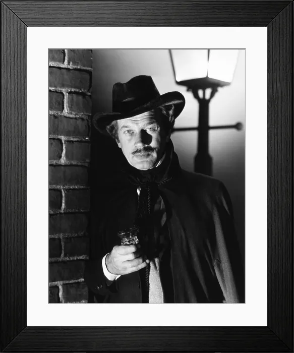 Framed Print : THE MAN WITH A CLOAK, Joseph Cotten, 1951