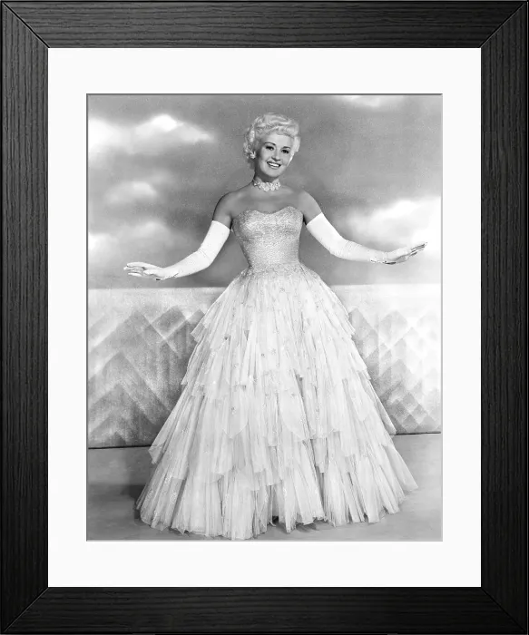 Framed Print : MY BLUE HEAVEN, Betty Grable (in a gown by Charles Le Maire), 1950. TM & Copyright 20th Century-Fox Film Corp. / courtesy Everett Collection