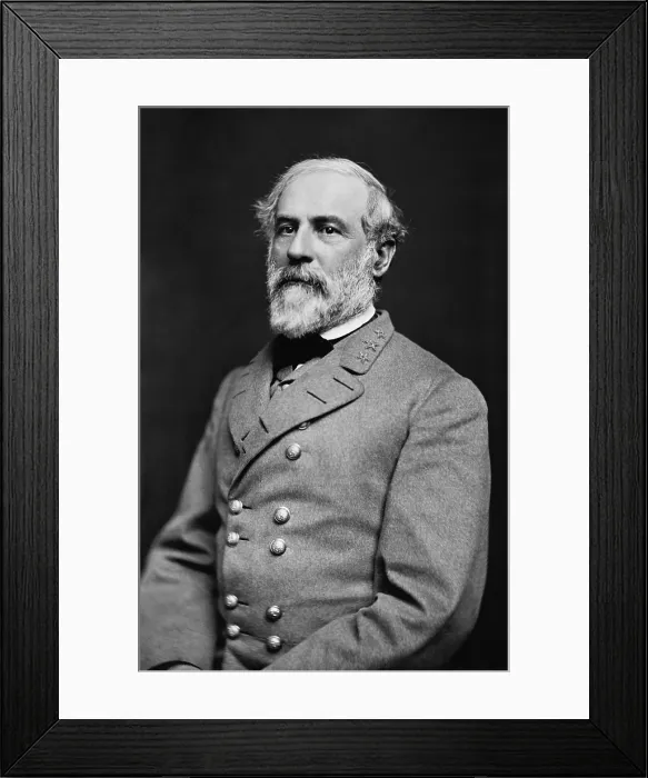Framed Print : Gen. Robert E. Lee, in his Confederate uniform. March 1864 portrait by Julian Vannerson. In 1864 Lee faced a new Union foe in Gen. Ulysses S. Grant Framed Print : Gen. Robert E. Lee, in his Confederate uniform. March 1864 portrait by Julian Vannerson. In 1864 Lee faced a new Union foe in Gen. Ulysses S. Grant