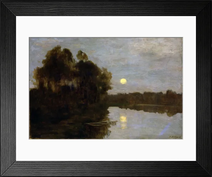 Framed Print : On the banks of the Ticino River, by Bartolomeo Bezzi, 1907, 20th Century, oil on canvas - Italy, Veneto, Venice, Ca Pesaro, International Gallery of Modern Art Framed Print : On the banks of the Ticino River, by Bartolomeo Bezzi, 1907, 20th Century, oil on canvas - Italy, Veneto, Venice, Ca Pesaro, International Gallery of Modern Art