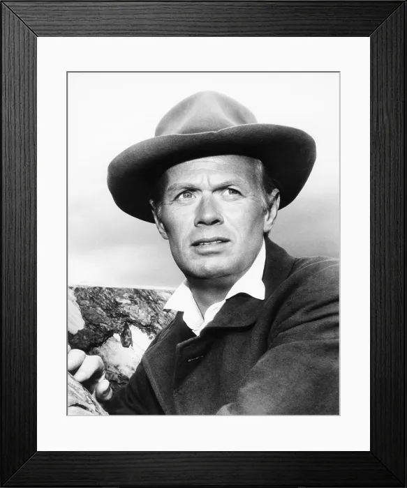 Framed Print : HOW THE WEST WAS WON, Richard Widmark, 1962