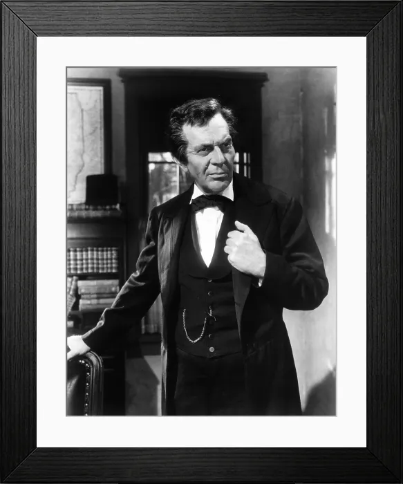 Framed Print : HOW THE WEST WAS WON, Raymond Massey as Abraham Lincoln, 1962