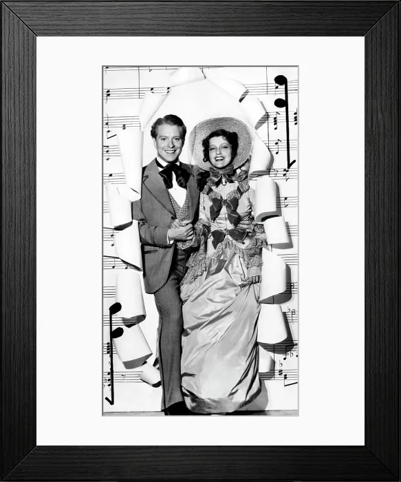 Framed Print : MAYTIME, Nelson Eddy, Jeanette MacDonald, 1937
