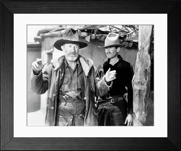 Framed Print : MY DARLING CLEMENTINE, Walter Brennan, Henry Fonda, 1946