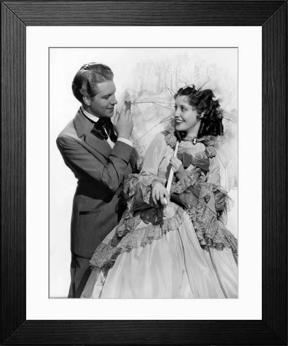 Framed Print : MAYTIME, from left: Nelson Eddy, Jeanette MacDonald, 1937 Framed Print : MAYTIME, from left: Nelson Eddy, Jeanette MacDonald, 1937