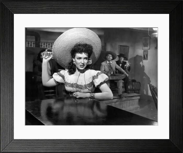 Framed Print : MY DARLING CLEMENTINE, Linda Darnell, 1946, (c) 20th Century Fox, TM & Copyright / Courtesy: Everett Collection Framed Print : MY DARLING CLEMENTINE, Linda Darnell, 1946, (c) 20th Century Fox, TM & Copyright / Courtesy: Everett Collection