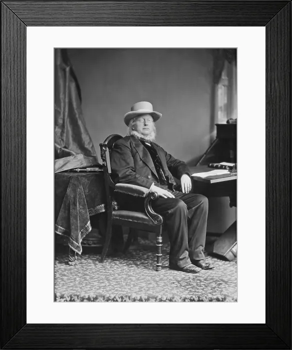 Framed Print : Horace Greeley, was a politically active American founder, publisher, and editor, of the New York Tribune newspaper from the 1830s to 1872 Framed Print : Horace Greeley, was a politically active American founder, publisher, and editor, of the New York Tribune newspaper from the 1830s to 1872