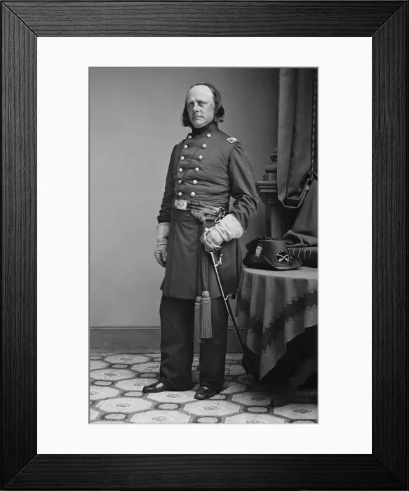 Framed Print : Irish-American lawyer, Andrew McReynolds, was commissioned as a Colonel by President Abraham Lincoln on June 15, 1861 Framed Print : Irish-American lawyer, Andrew McReynolds, was commissioned as a Colonel by President Abraham Lincoln on June 15, 1861
