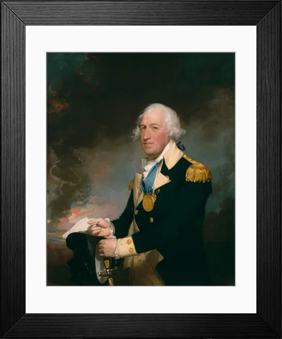 Framed Print : General Horatio Gates served in the American Continential Army during the American Revolution Framed Print : General Horatio Gates served in the American Continential Army during the American Revolution