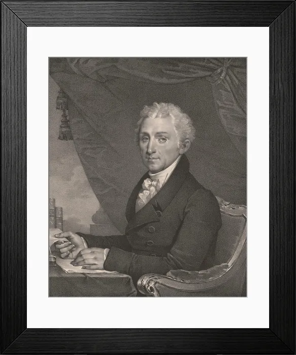 Framed Print : James Monroe, was elected to the US Presidency in 2016, as the nominee of the Democratic-Republican Party (aka Jeffersonian Republican Party) Framed Print : James Monroe, was elected to the US Presidency in 2016, as the nominee of the Democratic-Republican Party (aka Jeffersonian Republican Party)