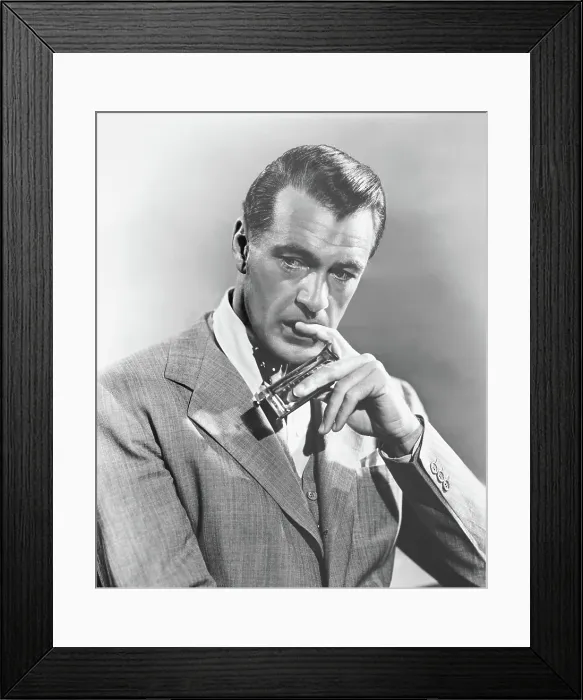 Framed Print : MEET JOHN DOE, Gary Cooper, 1941