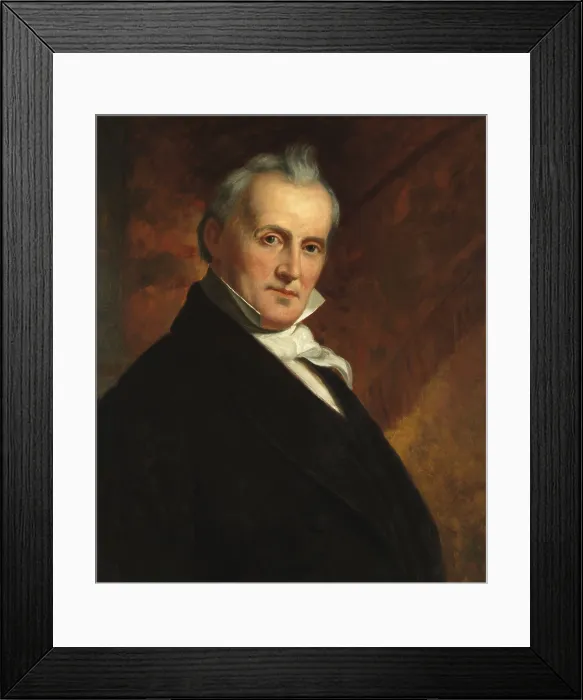 Framed Print : President James Buchanan, supported the Dred Scott decision, the admission of Kansas to the Union as a slave state Framed Print : President James Buchanan, supported the Dred Scott decision, the admission of Kansas to the Union as a slave state