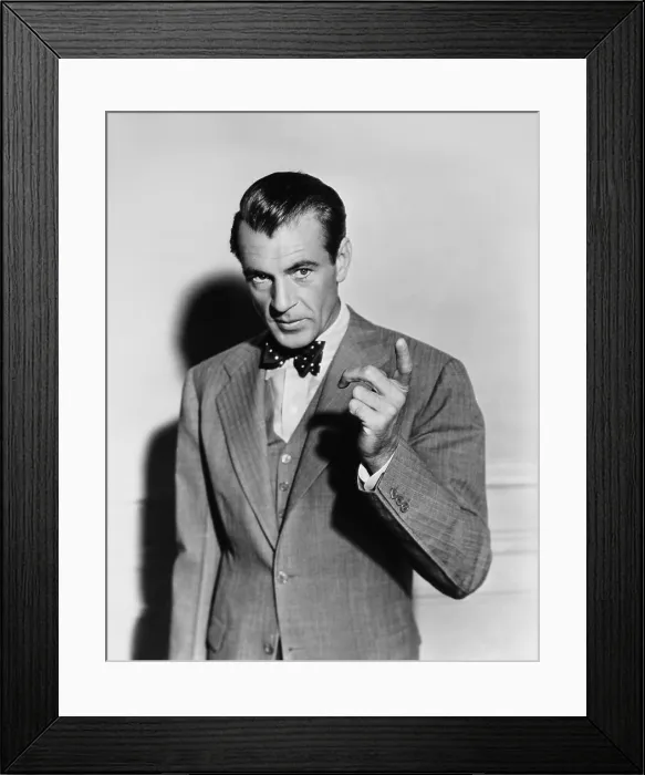 Framed Print : MEET JOHN DOE, Gary Cooper, 1941 Framed Print : MEET JOHN DOE, Gary Cooper, 1941