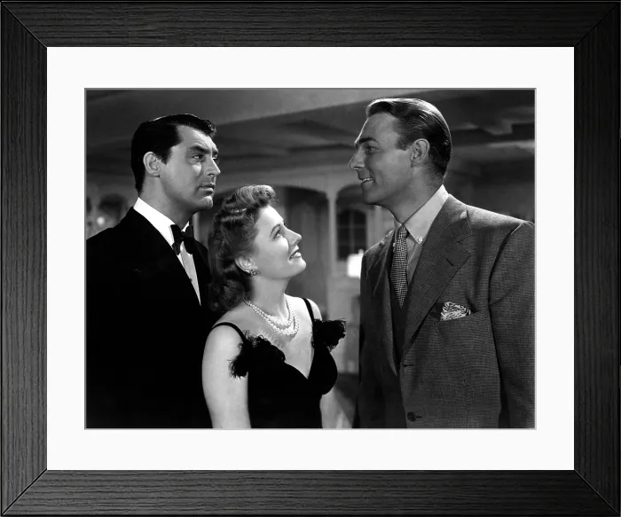 Framed Print : MY FAVORITE WIFE, Cary Grant, Irene Dunne, Randolph Scott, 1940 Framed Print : MY FAVORITE WIFE, Cary Grant, Irene Dunne, Randolph Scott, 1940