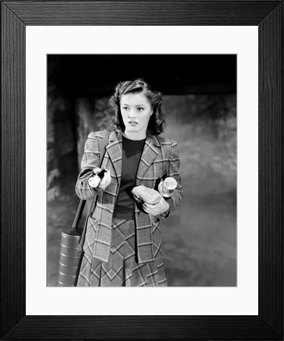 Framed Print : THE MYSTERIOUS DOCTOR, Eleanor Parker, 1943 Framed Print : THE MYSTERIOUS DOCTOR, Eleanor Parker, 1943