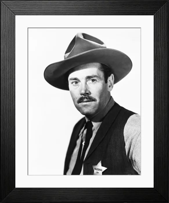 Framed Print : MY DARLING CLEMENTINE, Henry Fonda as Wyatt Earp, 1946, TM & Copyright 20th Century Fox Film Corp. / courtesy Everett Collection Framed Print : MY DARLING CLEMENTINE, Henry Fonda as Wyatt Earp, 1946, TM & Copyright 20th Century Fox Film Corp. / courtesy Everett Collection