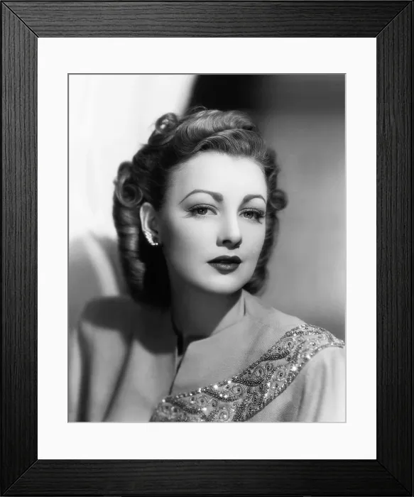 Framed Print : MEN IN HER DIARY, Virginia Grey, 1945 Framed Print : MEN IN HER DIARY, Virginia Grey, 1945