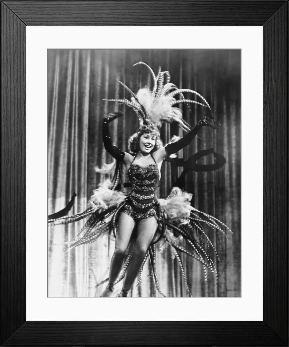 Framed Print : THE I DON'T CARE GIRL, Mitzi Gaynor, 1953, TM & Copyright 20th Century Fox Film Corp. / courtesy Everett Collection